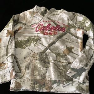 Cabelas snow camo hoodie